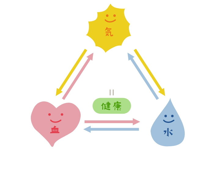 「気・血・水」とは？