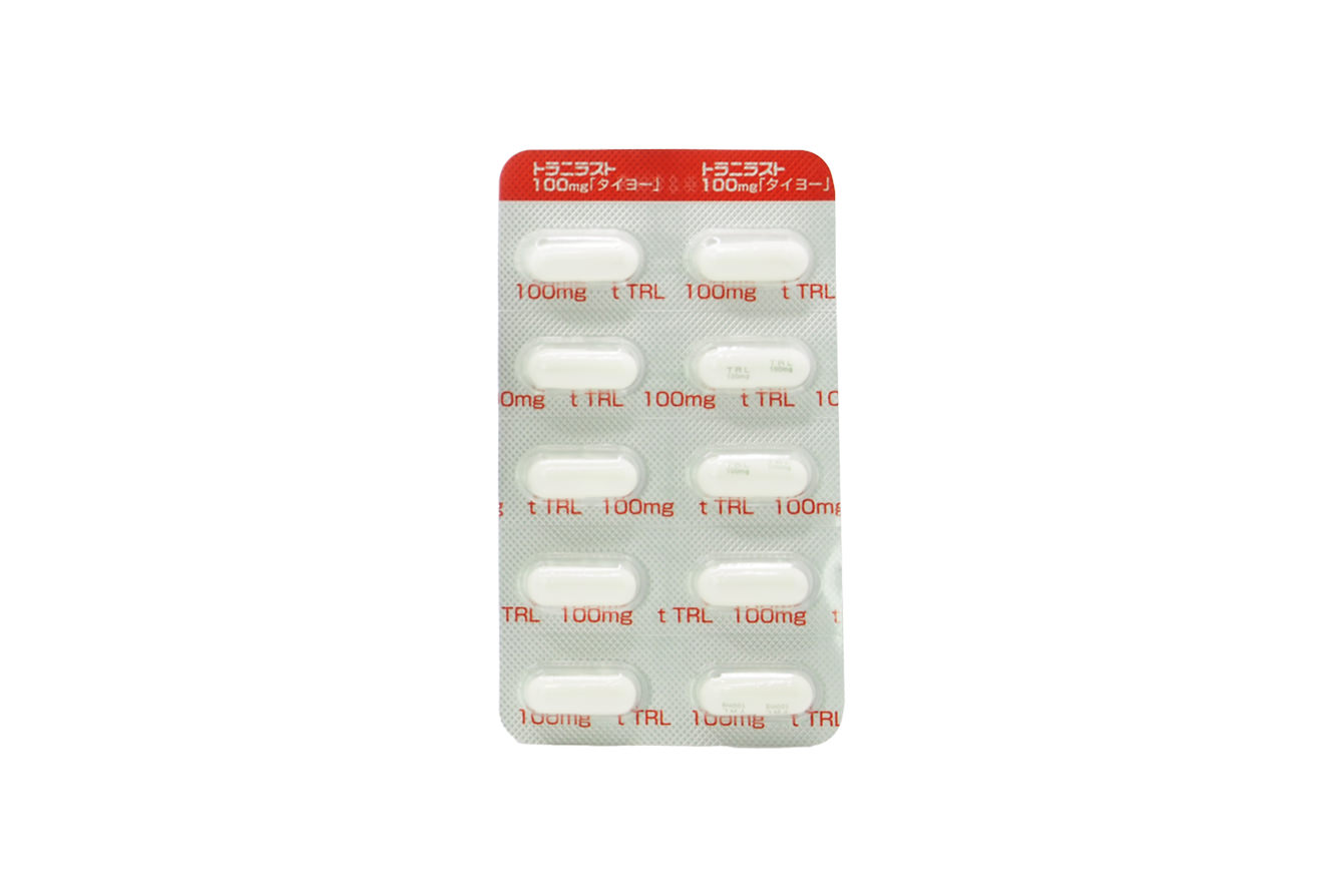 トラニラストカプセル100mg｢タイヨー｣（リザベンカプセル100mgと同成分）