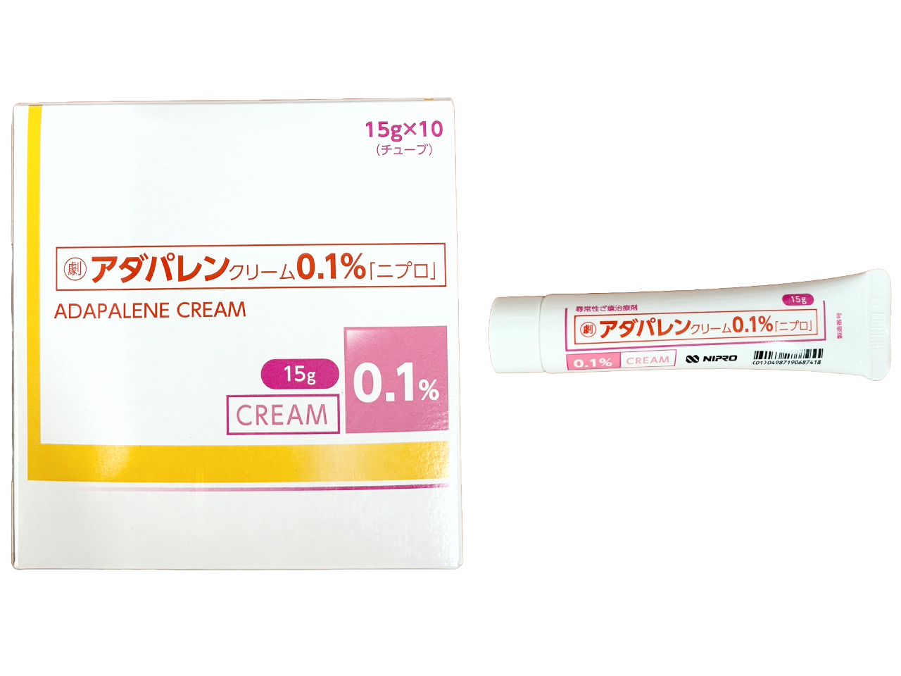 アダパレンゲル・クリーム0.1％「ニプロ」の通販【郵送可能】｜大阪 